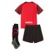 AC Milan Koszulka Podstawowych Dziecięca 2023-24 Krótki Rękaw (+ Krótkie spodenki)